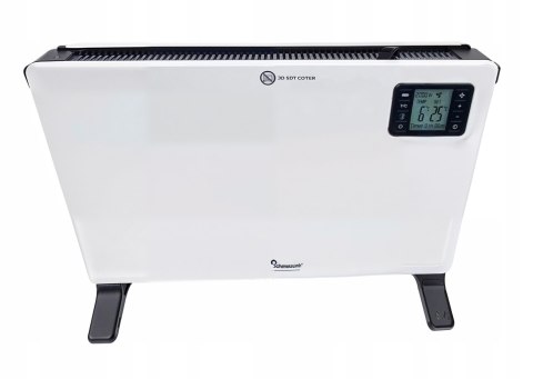 GRZEJNIK ELEKTRYCZNY KONWEKTOROWY ENERGOOSZCZĘDNY TIMER BEZPIECZNY LCD