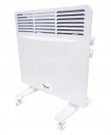 Grzejnik Elektryczny Aluminiowy Konwektorowy Mocny 1750W Ścienny +Kółka 2w1