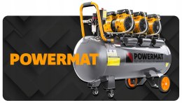 KOMPRESOR BEZOLEJOWY 100L SPRĘŻARKA 8 BAR 580l/min 230V CICHY 79dB 4,1KM