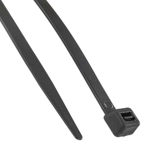 MOCNE OPASKI ZACISKOWE KABLOWE TRYTKI CZARNE TAŚMA 7.6X500MM 100SZT TRYTKI