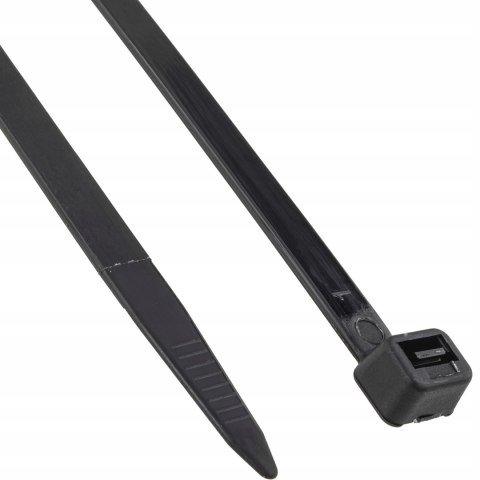 MOCNE OPASKI ZACISKOWE KABLOWE TRYTKI CZARNE TAŚMA 8.8X550MM 100SZT TRYTKI