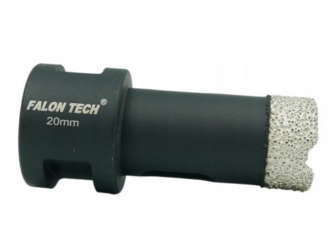 OTWORNICA DIAMENTOWA 20 mm KORONKA FREZ M14 GRES