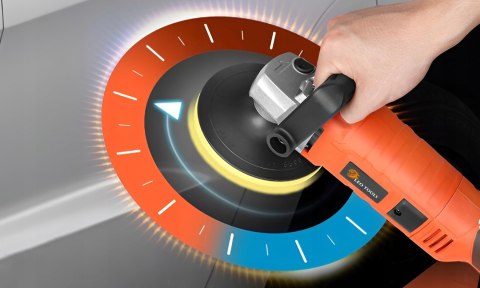 Polerka Samochodowa Oscylacyjna Do Lakieru Z Regulacją Obrotów Wydajna