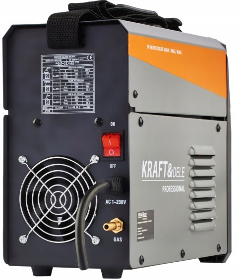 SPAWARKA INWERTOROWA MIGOMAT MIG MAG MMA TIG 200 A FLUX IGBT