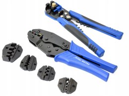 SZCZYPCE ZACISKARKA KONEKTORÓW 5 MATRYC ŚCIĄGACZ