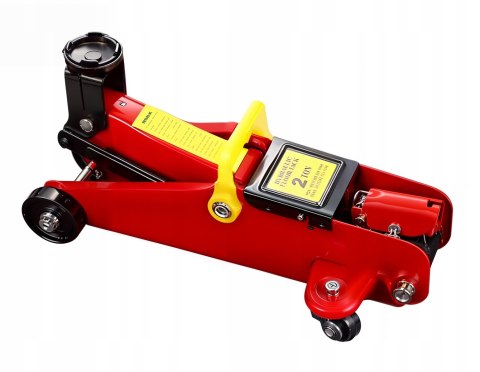 ŻABA PODNOŚNIK SAMOCHODOWY HYDRAULICZNY LEWAREK 2T NISKOPROFILOWY + GUMA