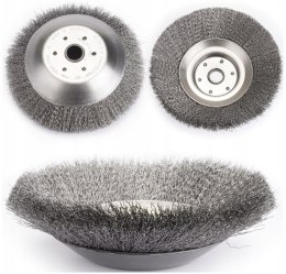 DRUCIAK 2 TARCZA SZCZOTKA DRUCIANA DO KOSY CHWASTY