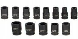 NASADKI UDAROWE 1/2 ZESTAW NASADEK UDAROWYCH KLUCZY NASADOWYCH 10-24