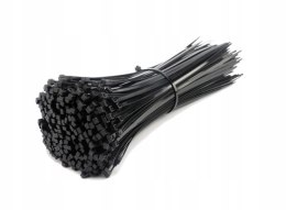 OPASKI ZACISKOWE NYLONOWE 2,5x200mm 100szt. ODPORNE NA UV