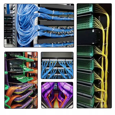 OPASKI ZACISKOWE NYLONOWE 2,5x200mm 100szt. ODPORNE NA UV