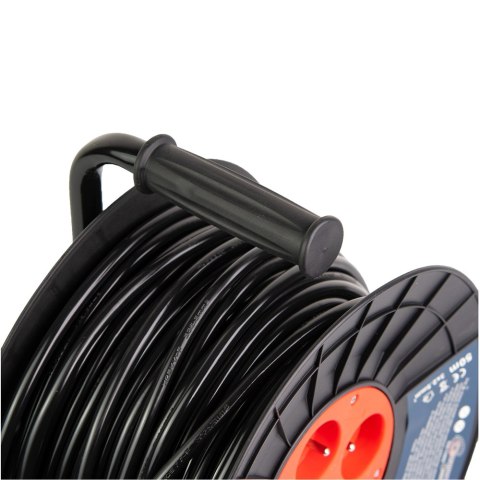 PRZEDŁUŻACZ NA BĘBNIE 3x2,5 50m BĘBNOWY BUDOWLANY ZWIJAK OGRODOWY