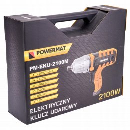 KLUCZ UDAROWY ELEKTRYCZNY 2100W 1/2 800Nm NASADKI