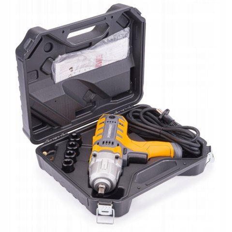 KLUCZ UDAROWY ELEKTRYCZNY 2100W 1/2 800Nm NASADKI